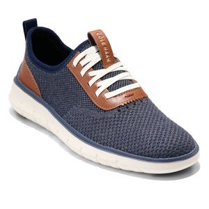 Cole Haan Navy and Brown Sneakers